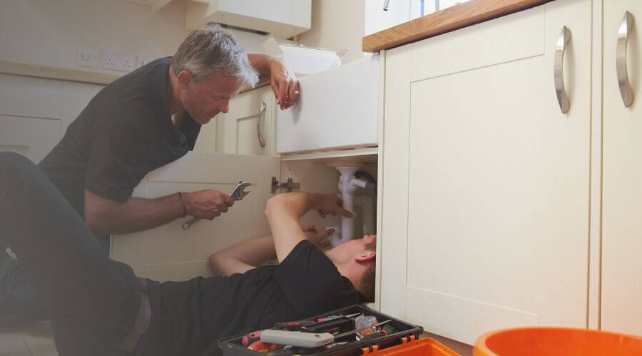 Professional burst pipe repair services in Jackson Center, OH